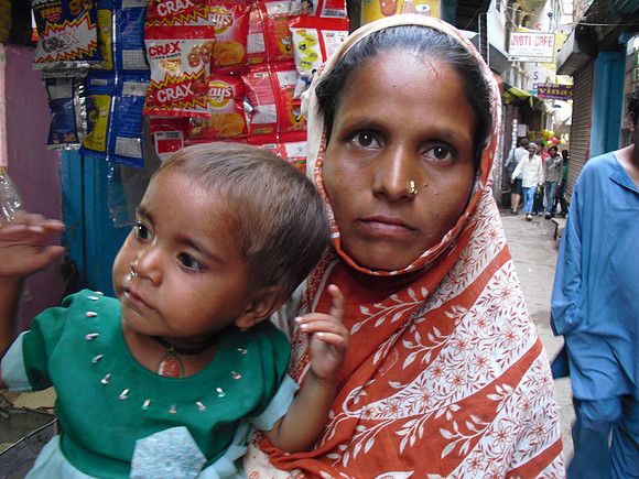 Beggar Woman Varanasi