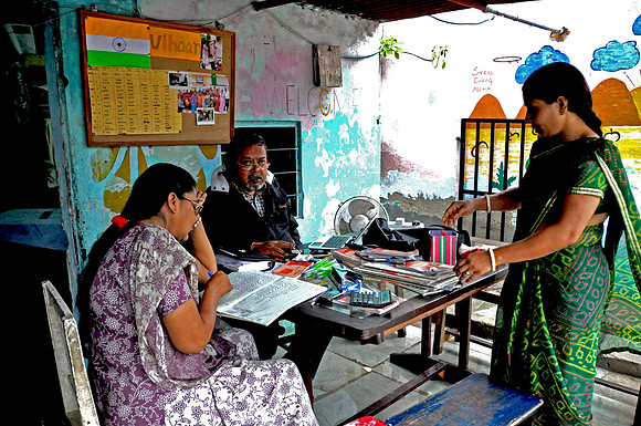 teachers at vihaan slum school