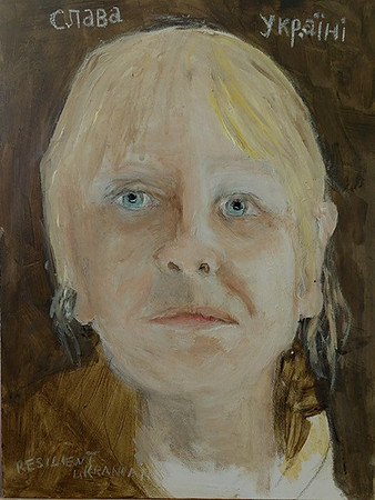 resiliant ukraine woman