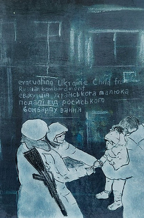 Rescuing Ukrainian Child from Russian Terror 1