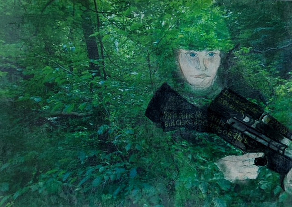 Ukranian Woman Soldier 3