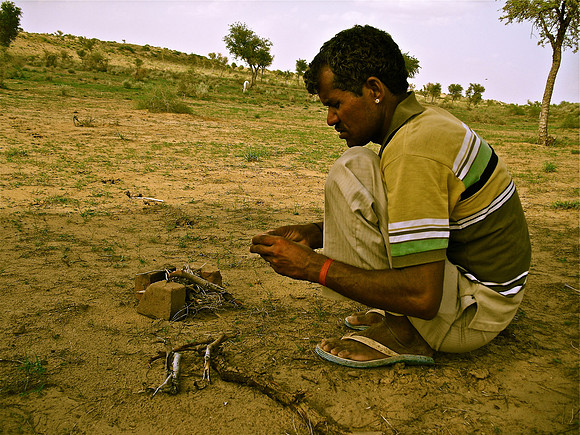 Making Tea in Thar Desert