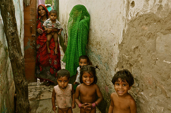 Slum Mothers and Children