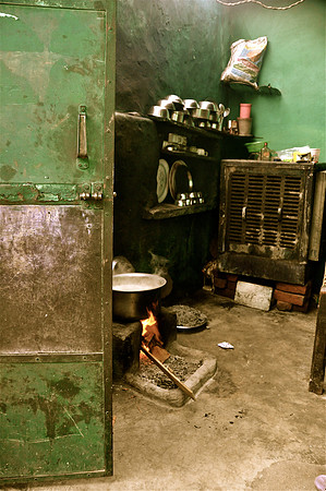 Kitchen in a Slum