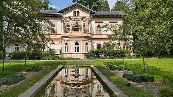 Villa Rabl, home of the former Spa Doctor Bad Hall Kur Park