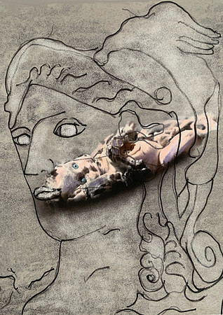 Washed Up on the Sands of War 2.  Digital A3 Prints January 2026