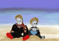 Abandonded Digital Print 2025