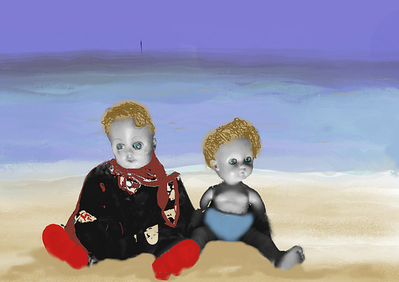 Abandonded Digital Print 2025