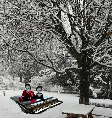 Frozen Sound Digital Print 2025