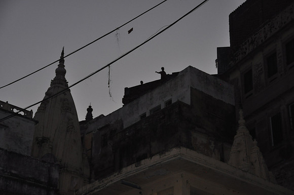 Typical architecture along the ghats