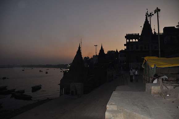 Typical architecture along the ghats