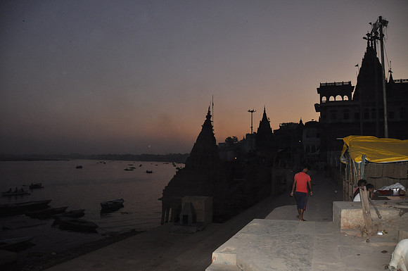 Typical architecture along the ghats