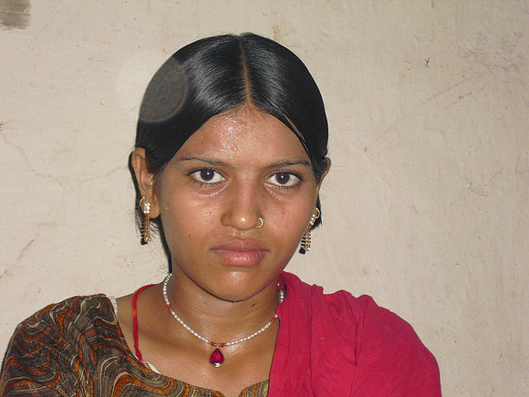Villagers on edge of thar desert near bikaner (2)