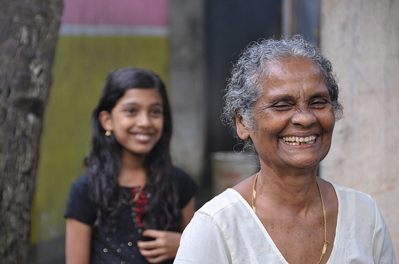 Grandmother in Kerala