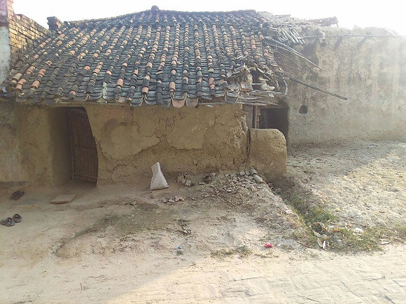 Goppur Village Housing without water, toilets or electricity