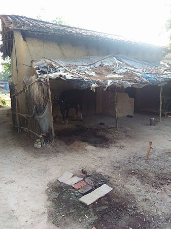 Goppur Village Housing without water, toilets or electricity