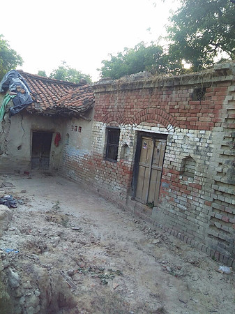 Goppur Village Housing without water, toilets or electricity