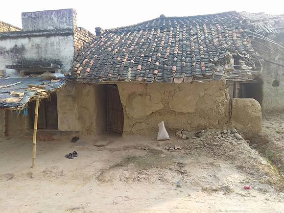 Goppur Village Housing without water, toilets or electricity