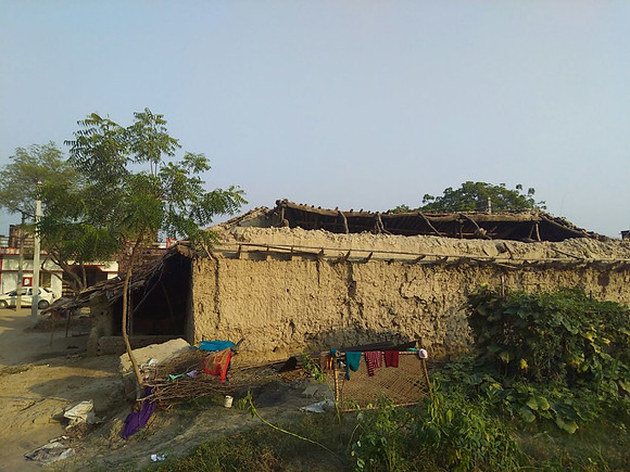 Goppur Village Housing without water, toilets or electricity