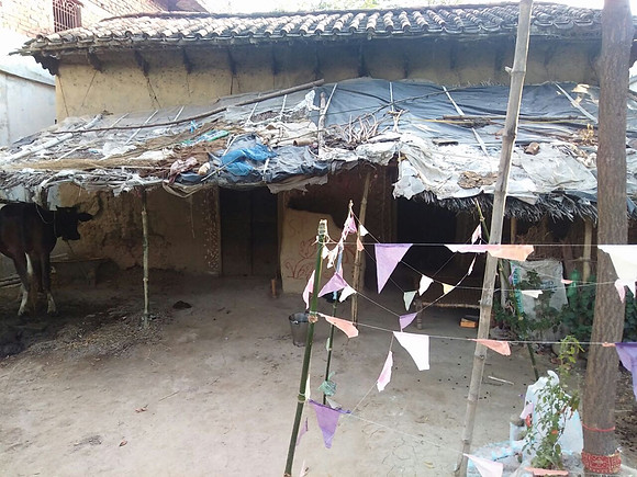 Goppur Village Housing without water, toilets or electricity