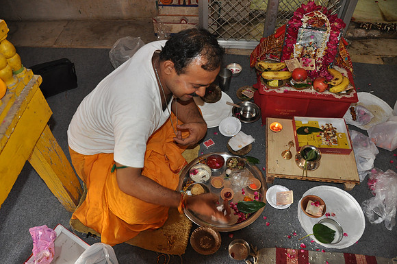 Laxshmi Pooja 2011 Temple Pink City 18th century (8)