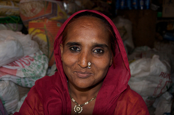 Beggar Woman from Delhi