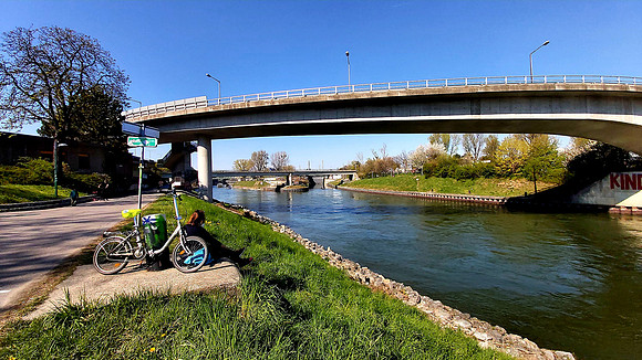 Danube Canal in Carona Social Distancing Times