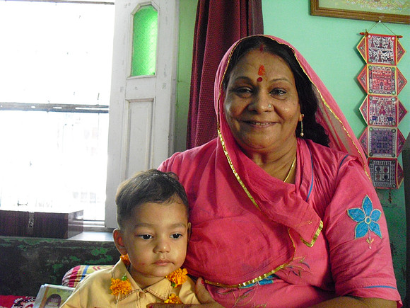 Shop Keepers wife, grandmother, bikaner cressi (farmer caste)