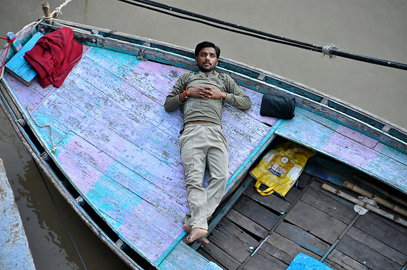 Boatman Ghat in Varanasi
