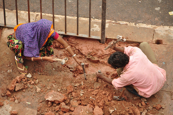 Woman Road Worker Jaipur (5)