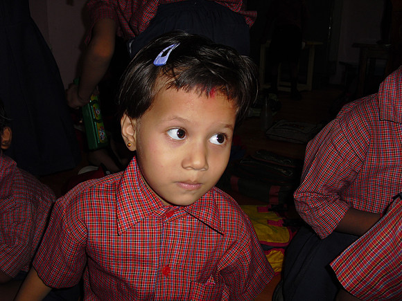 Slum School Child