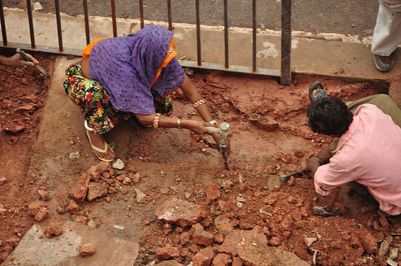 Woman Road Worker Jaipur (2)