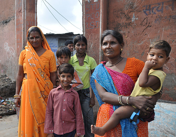 Jaipur Slum School Women and Children