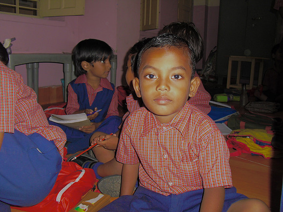 Slum School Child